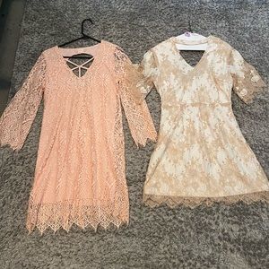 Lace mini dress bundle